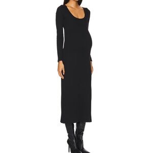 Hatch Black Midi Dress